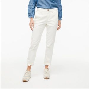NWT J. Crew girlfriend chino pants
